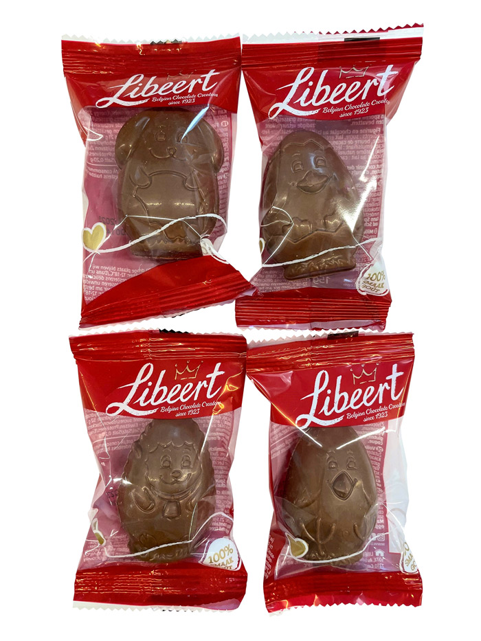 Paaseieren melkchocolade ind.13gx100