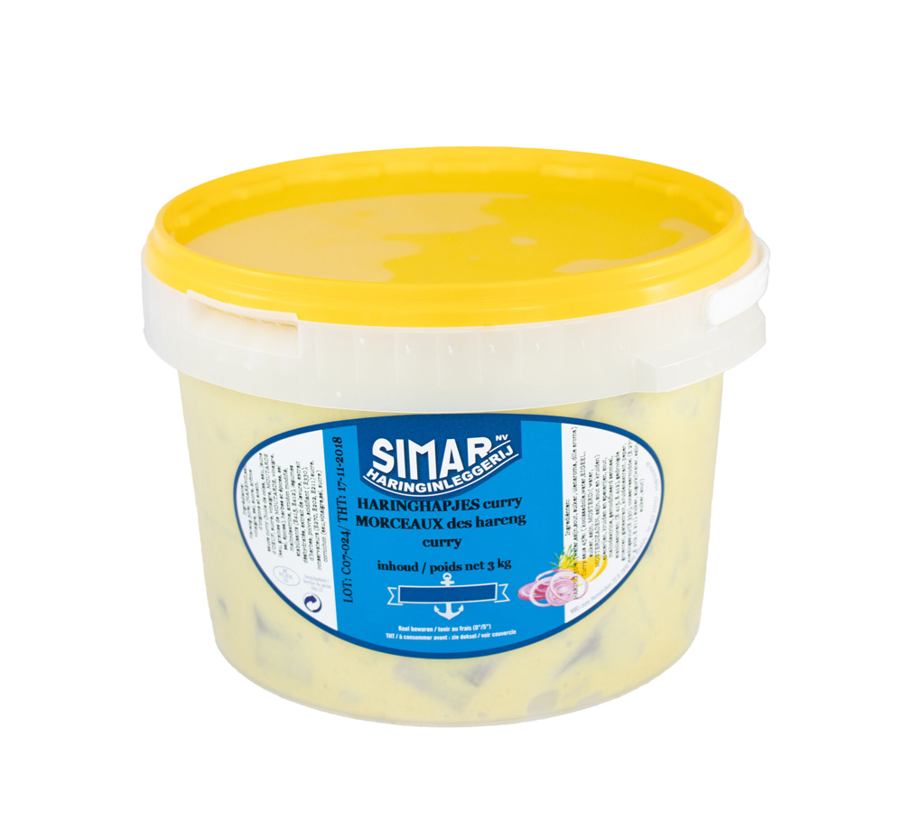 Hareng à la sauce curry 3kg