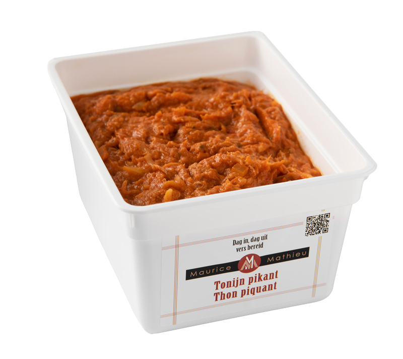 Tonijnsalade pikant 1kg