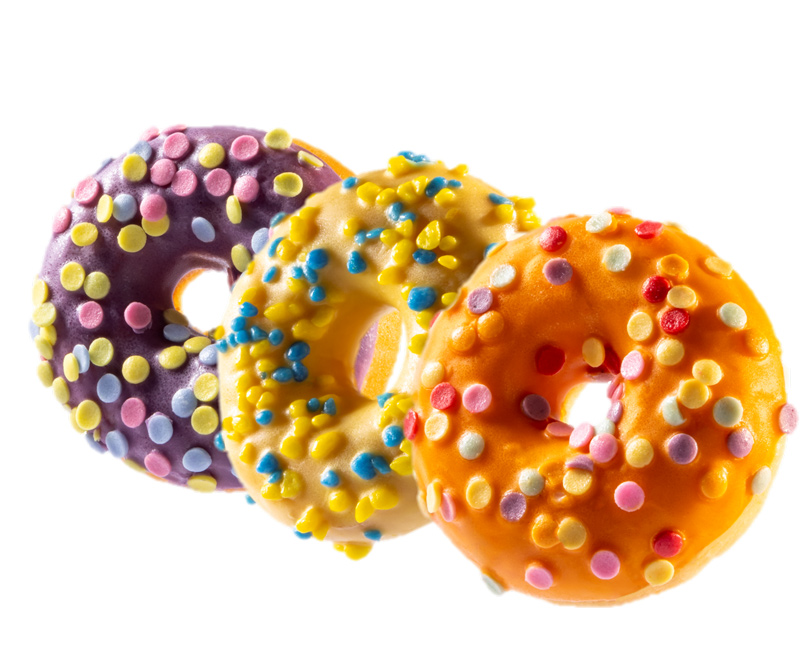 Mini donuts assortiment fruity bites 22gx108