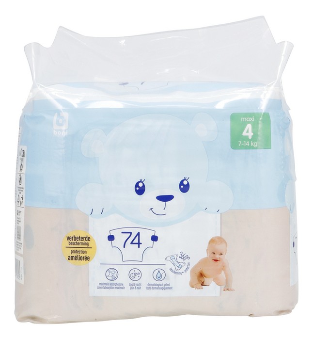 Luiers Maxi 4 7-14kg 74st