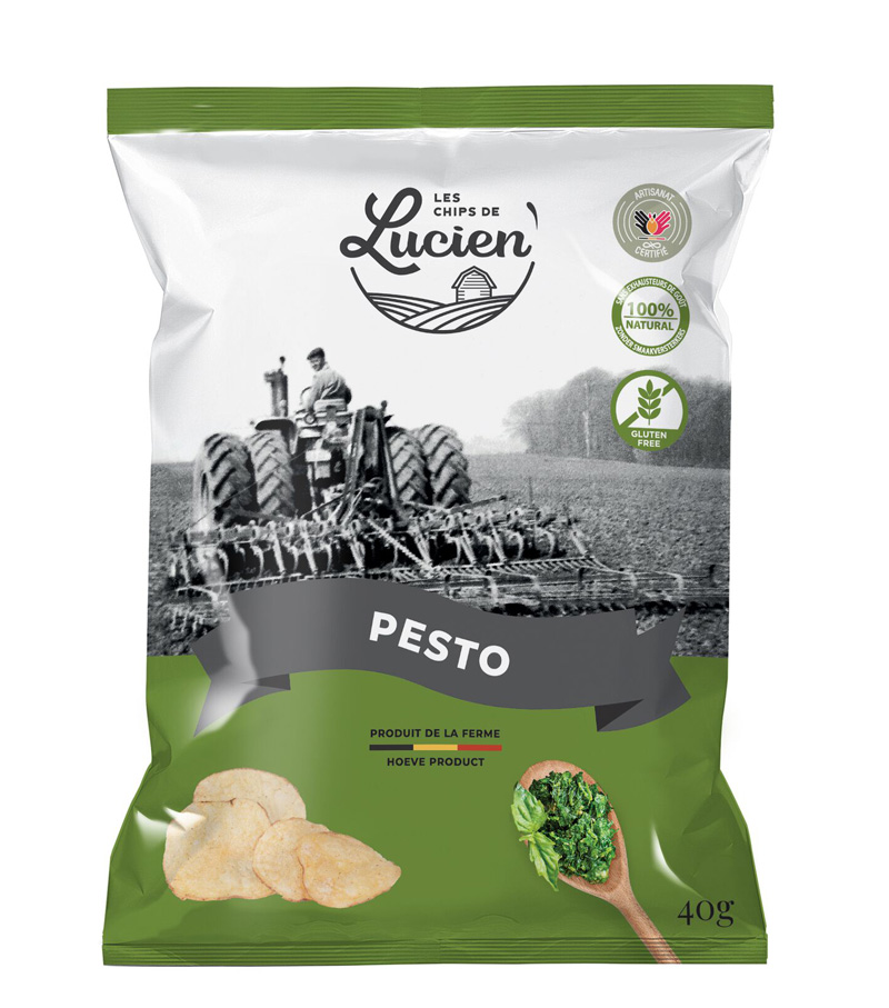 Chips pesto 40g