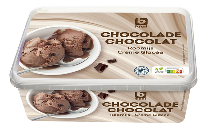 Roomijs chocolade 1L