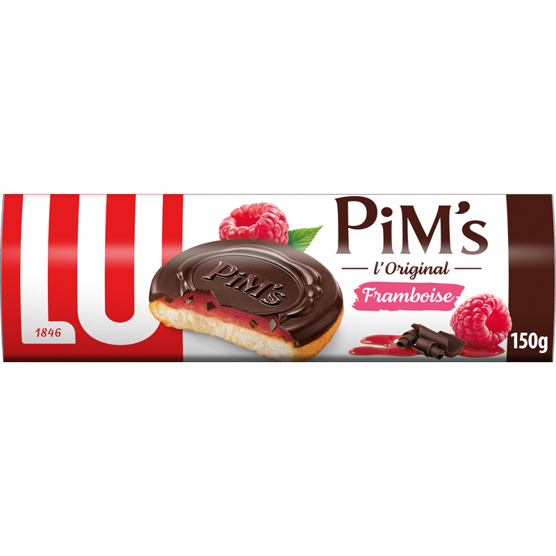 Koekjes framboos Pim's 150g