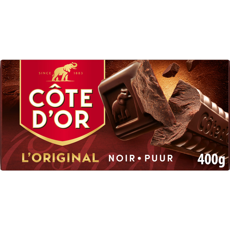 Pure chocolade 400g