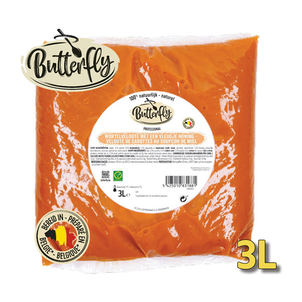 Wortelvelouté met honing 3L