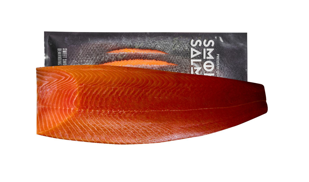 Saumon norvégien fumé entier ±1,3kg