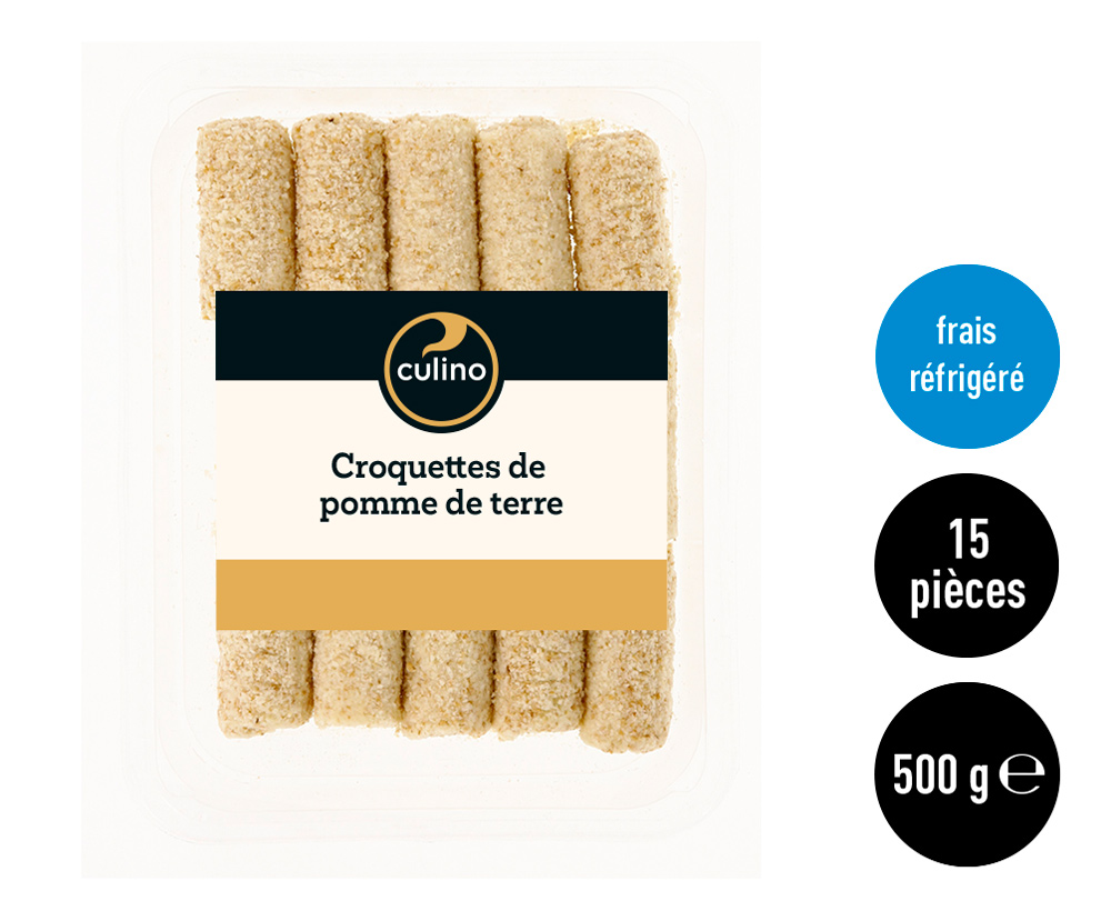 Croquettes de pomme de terre 15p 500g