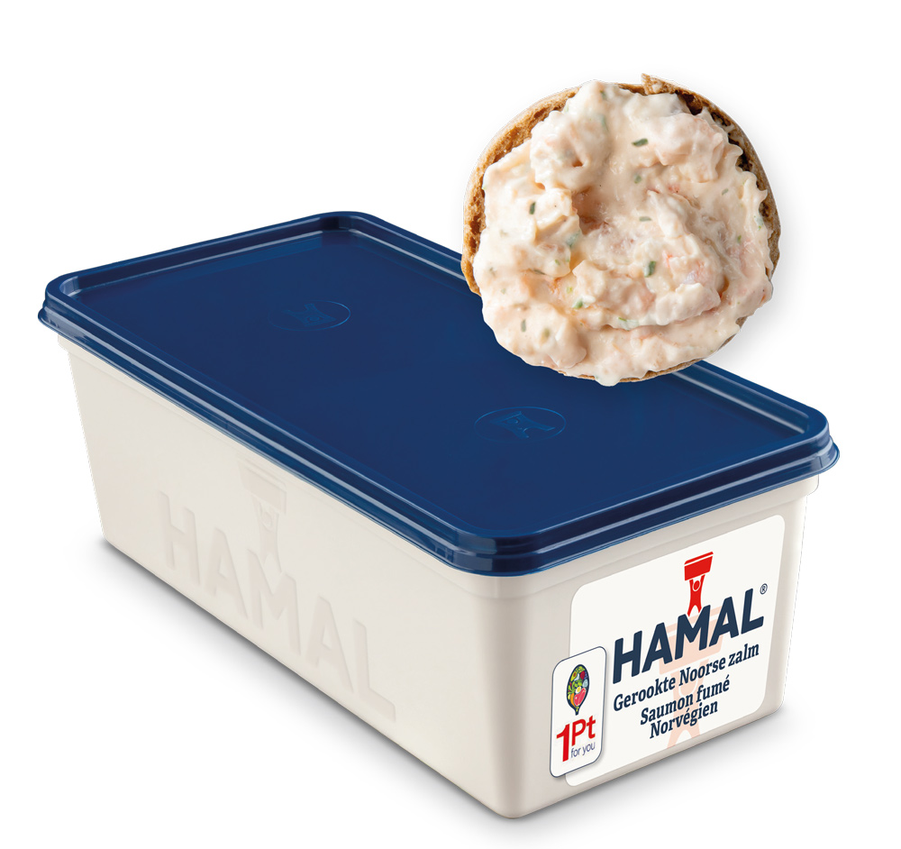 Zalmsalade van gerookte Atlantische zalm 1kg