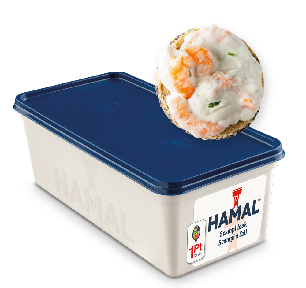 Scampisalade in looksaus 1kg