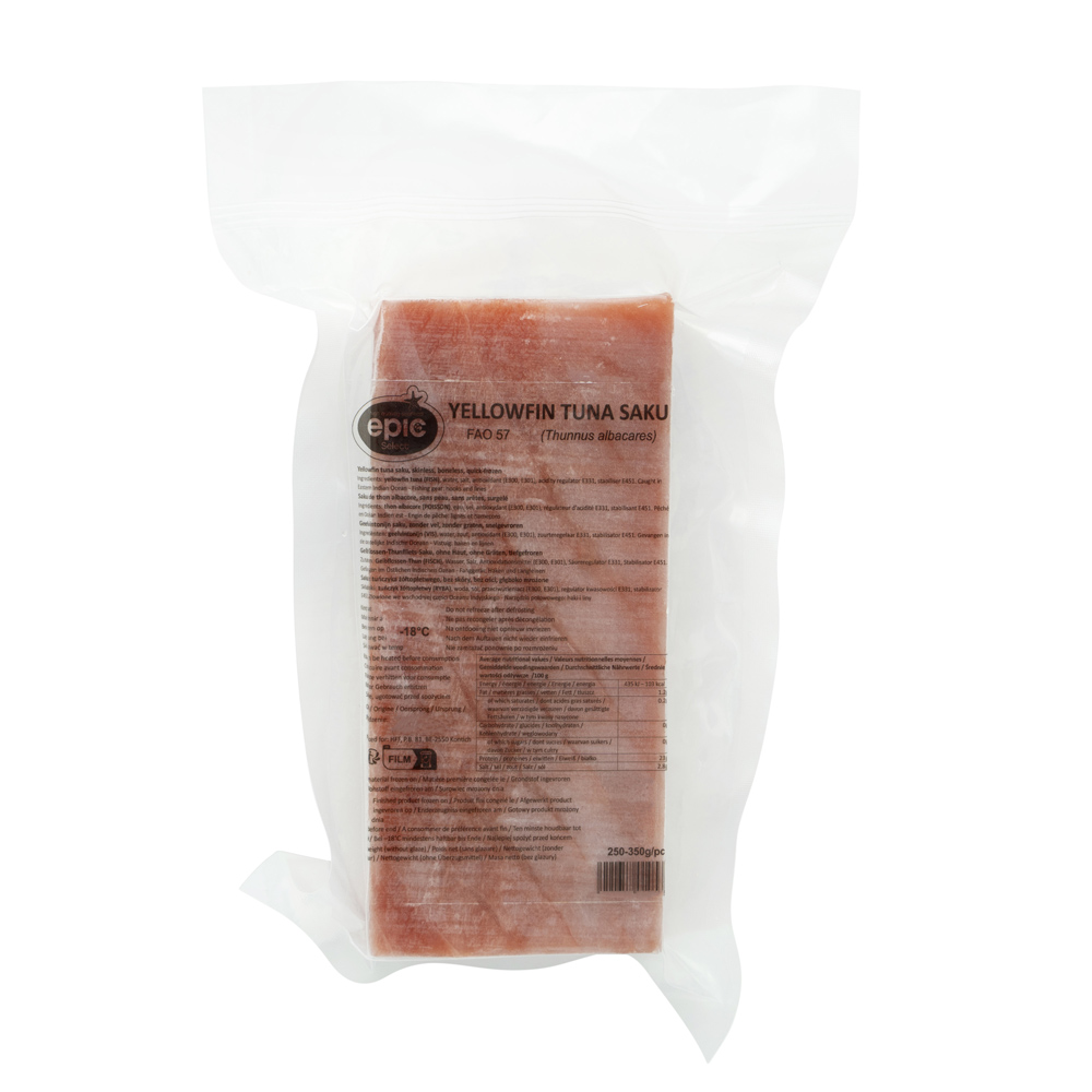 Saku de thon albacore ±300g ±16st 5kg