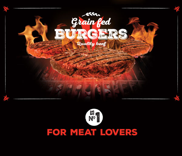 Beefburger premium 170g 36st 6,1kg