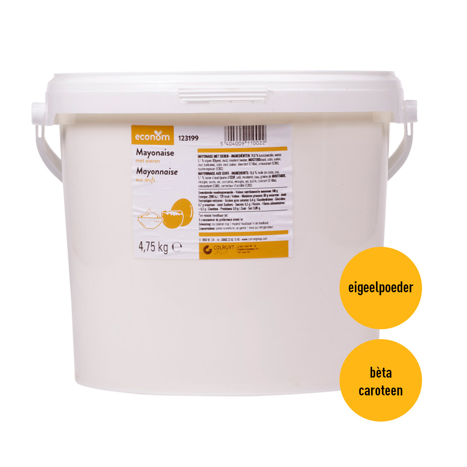 Mayonaise met eieren 4,75kg