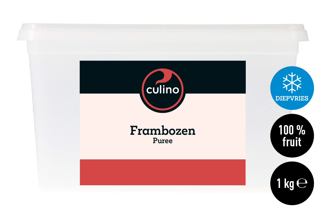 Frambozenpuree 100% fruit 1kg