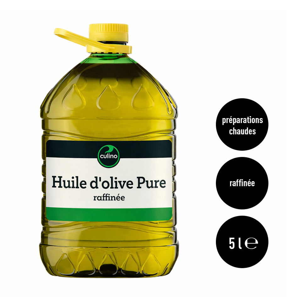 Huile d'olive pure raffinée 5L