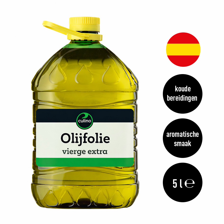 Extra olijfolie van de eerste persing Spanje 5L