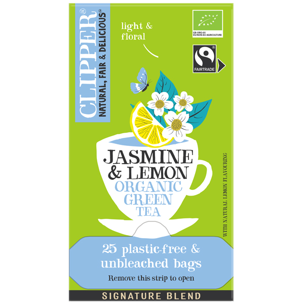 Thé green jasmin-lemon organic BIO 25 builtjes