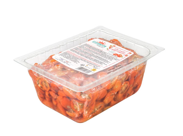 Tomates cerise mi-séchées marinées 1kg