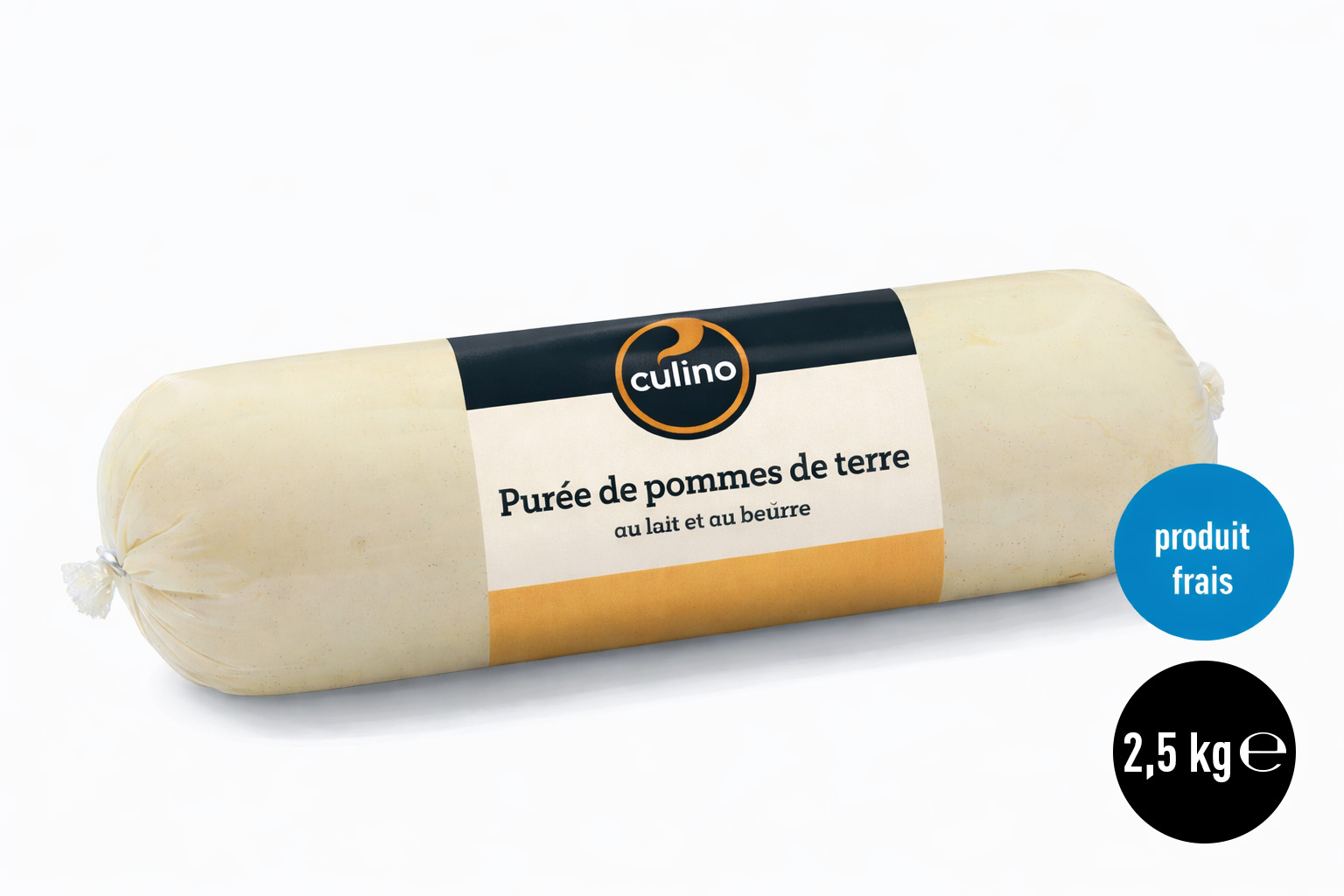 Purée de pomme de terre au lait et au beurre 2,5kg