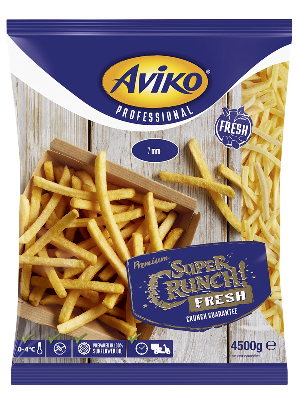 Frites super crunch 7mm 4,5kg