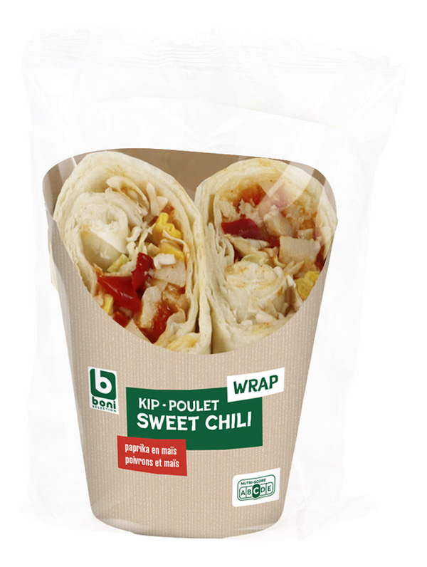 Wrap kip sweet chili 180g
