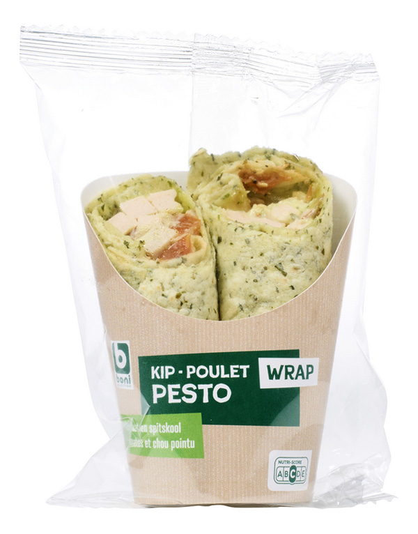 Wraps kip-pesto 170g