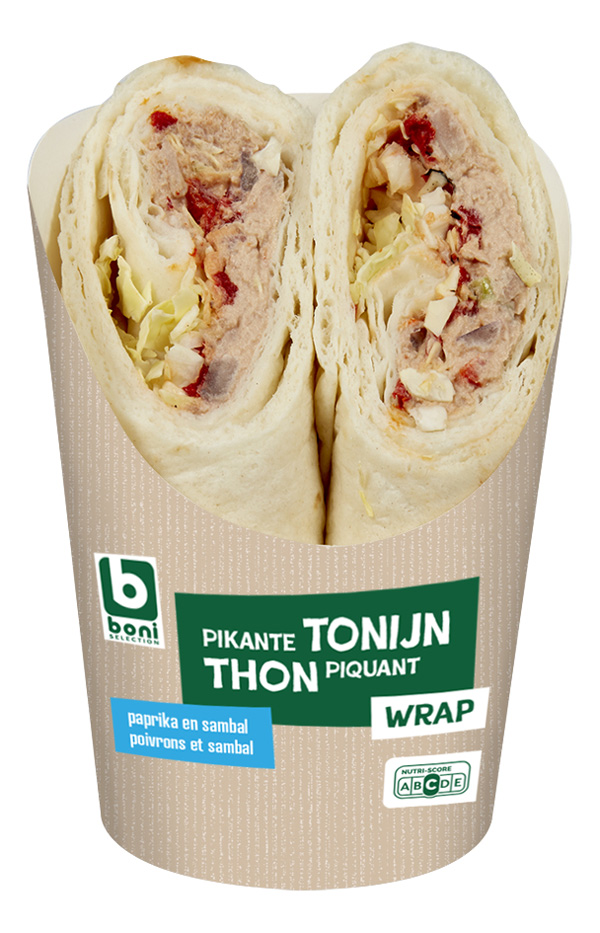 Wraps thon piquant 190g