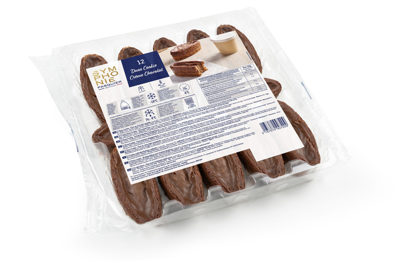 Duo cookie chocoladecrème 12st 1,08kg