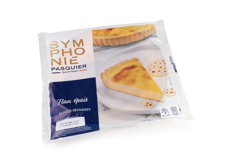 Flantaart voorgesneden 10st 1,1kg