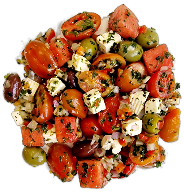 Salade grecque de pastèque 1kg