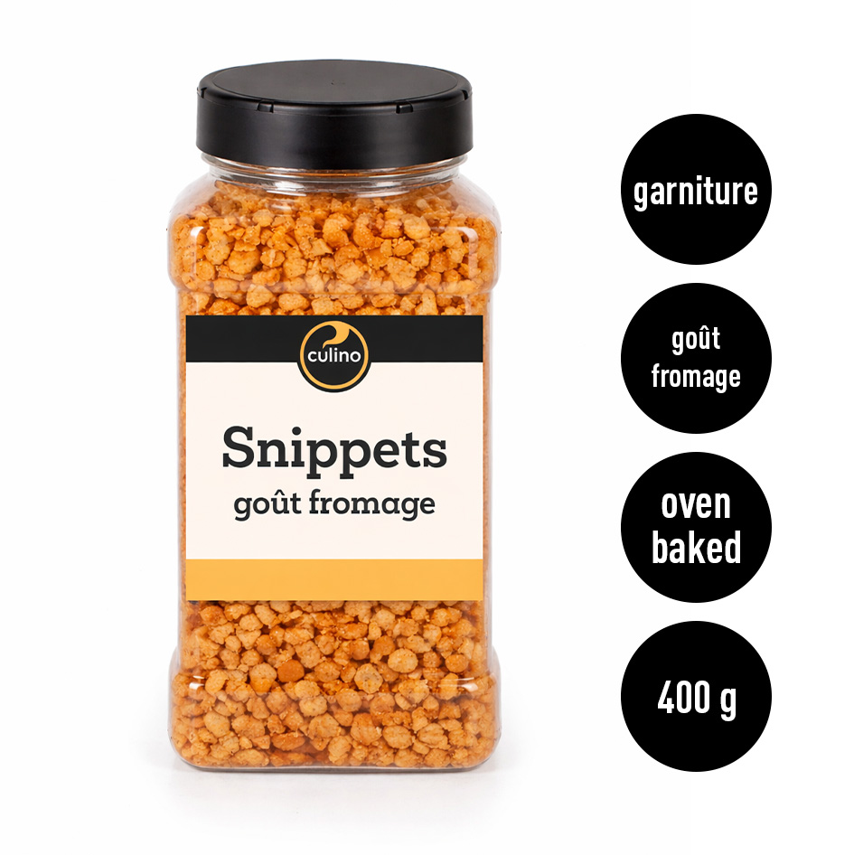 Snippets goût fromage 400g
