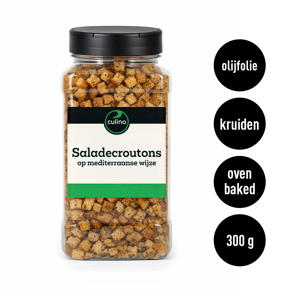 Saladecroutons op mediterraanse wijze 300g