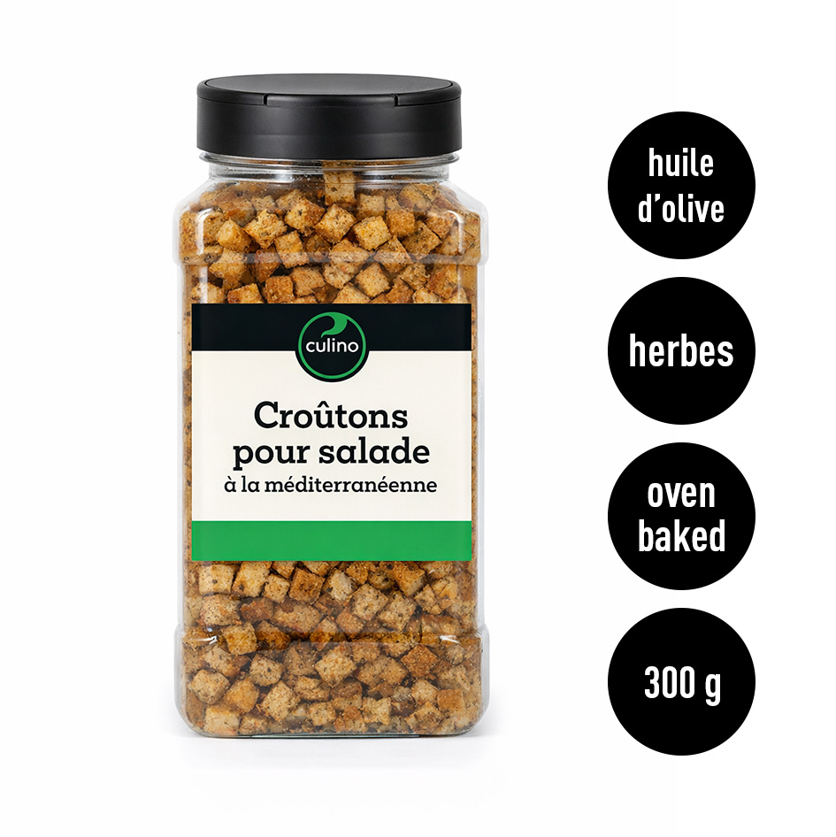 Croûtons pour salade à la méditerranéenne 300g