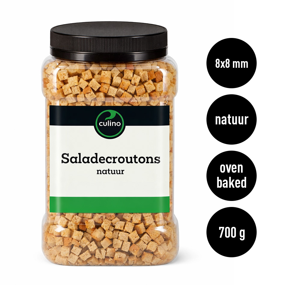 Saladecroutons natuur(8x8mm)700g