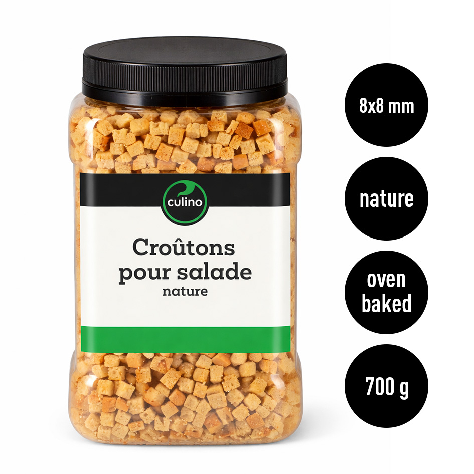 Croûtons pour salade nature(8x8mm)700g