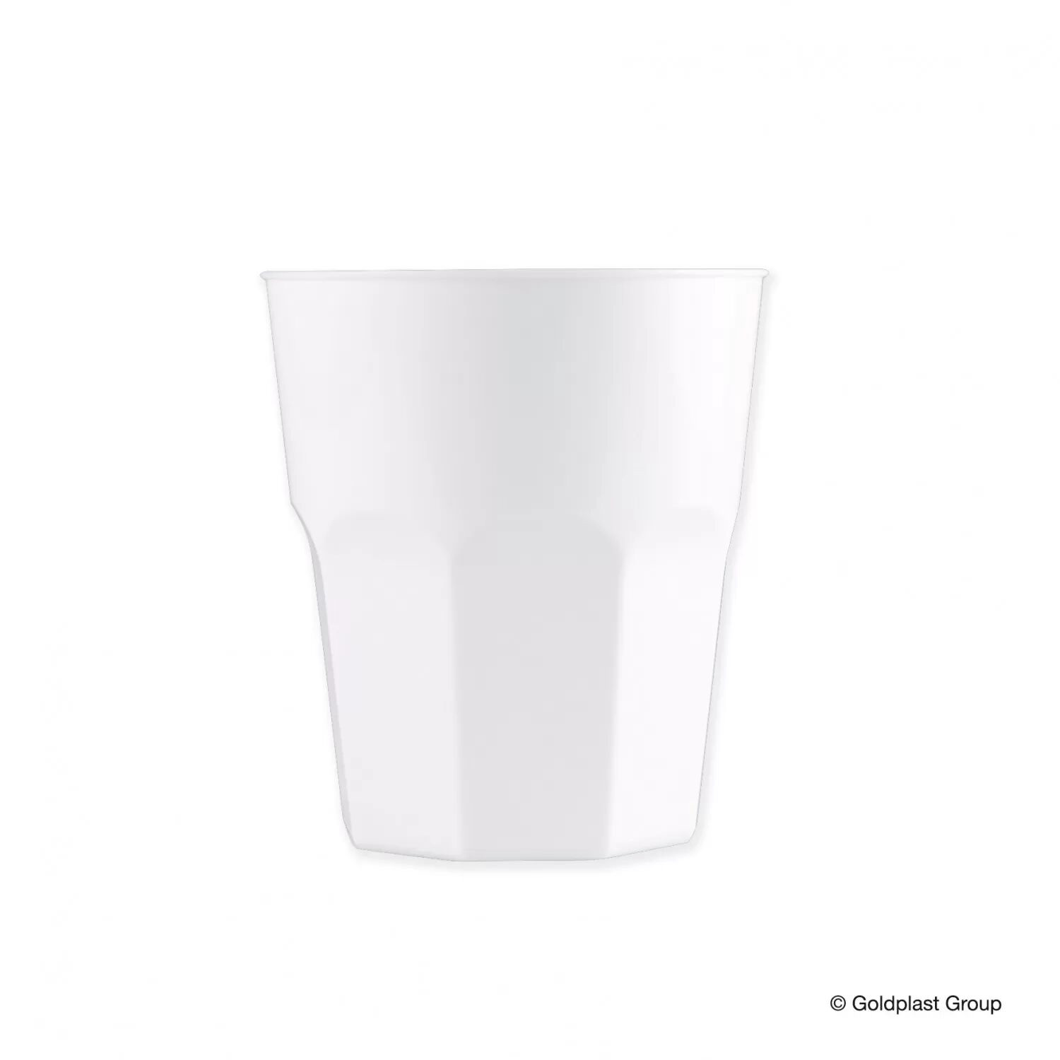 Gobelet réutilisable blanc PP 350ml 20p