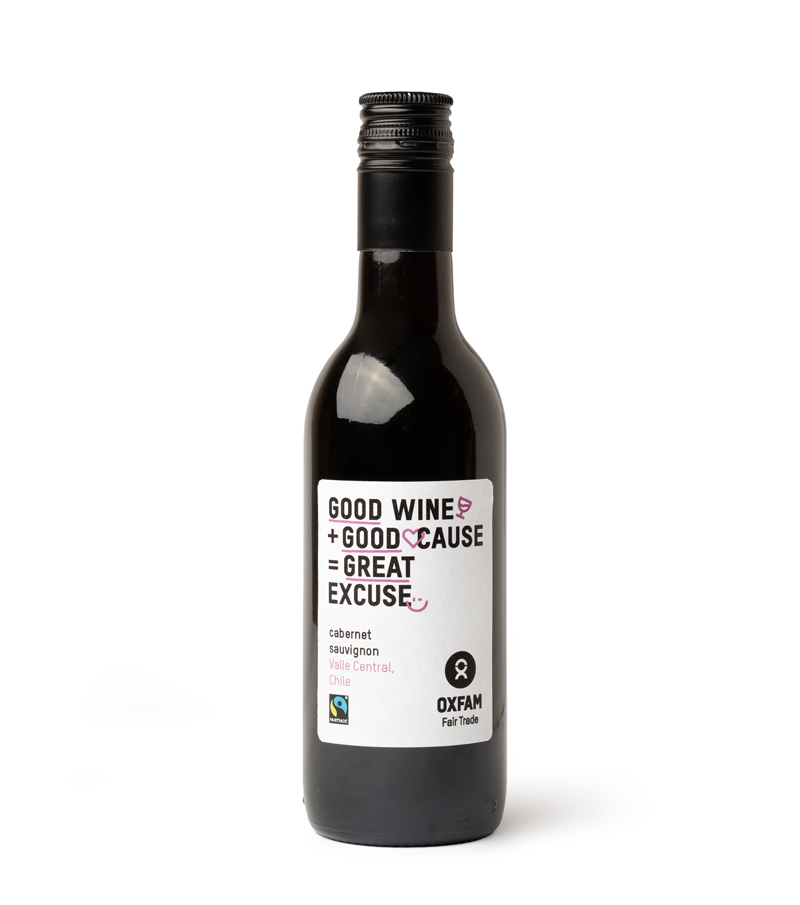 Cabernet Sauvignon rood Fairtrade 25cl