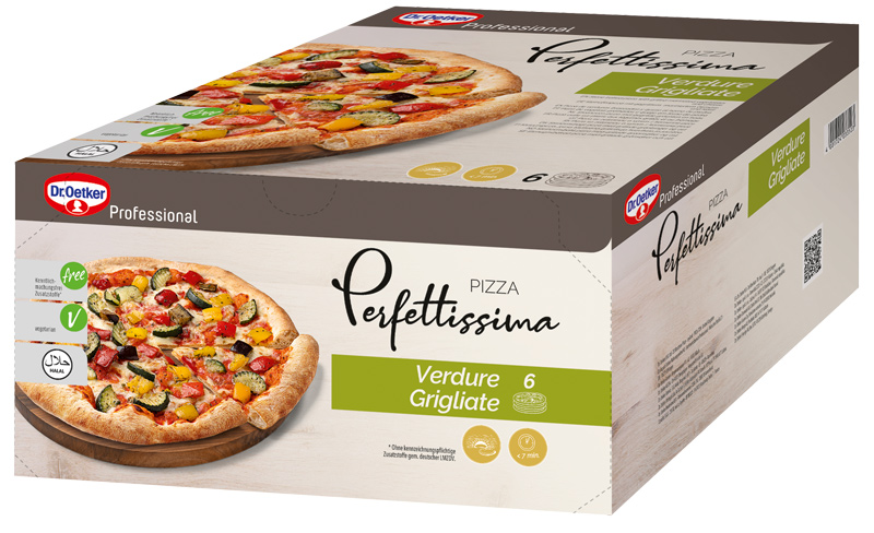 Pizza perfetissima verdure 29cm 440gx6