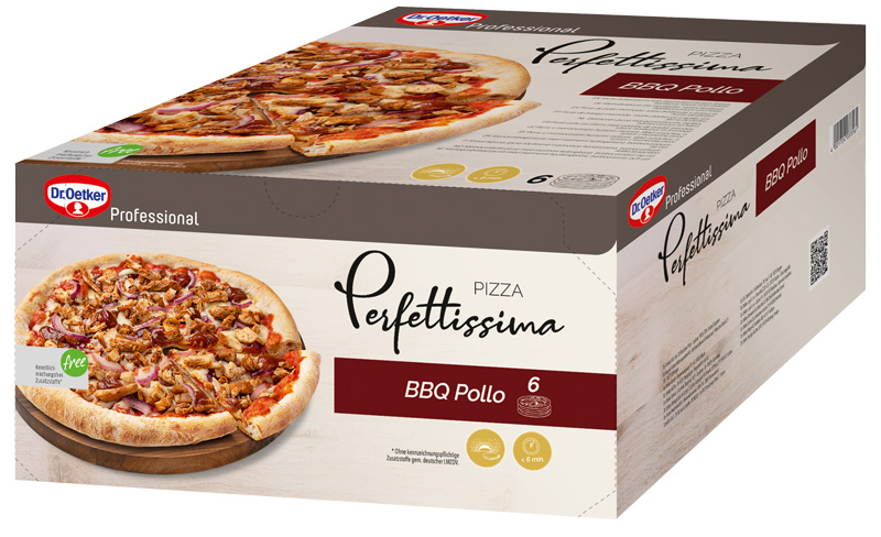 Pizza perfettissima BBQ polo 29cm 445gx6