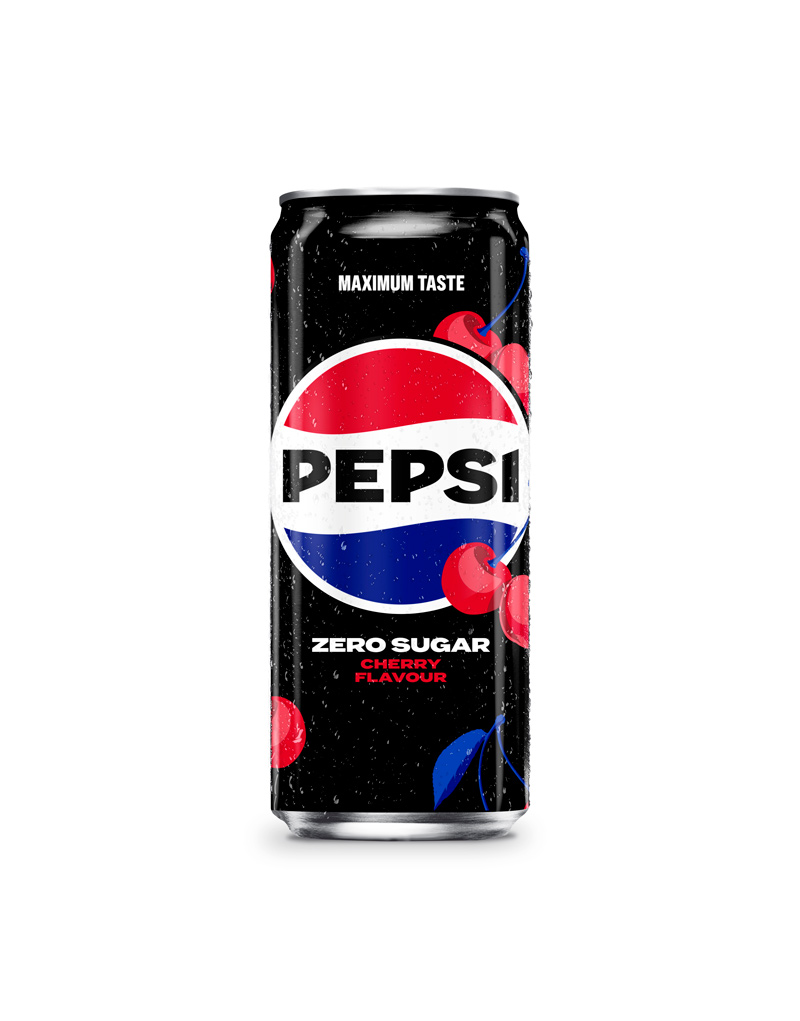 Pepsi zero sugar cola cherry 33cl