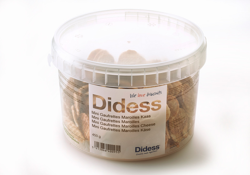 Mini gaufrettes maroilles kaas 450g