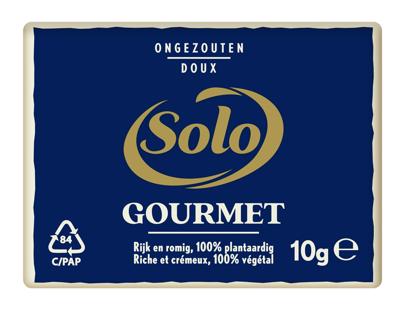 Boter Solo Gourmet ongezouten 79%VG 10gx192