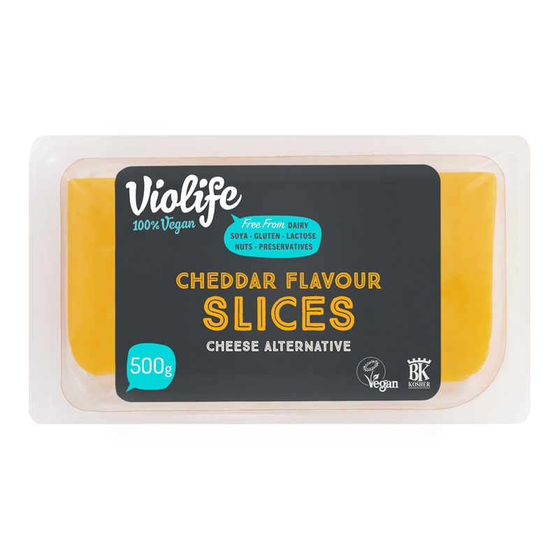 Cheddar sneetjes vegan 500g