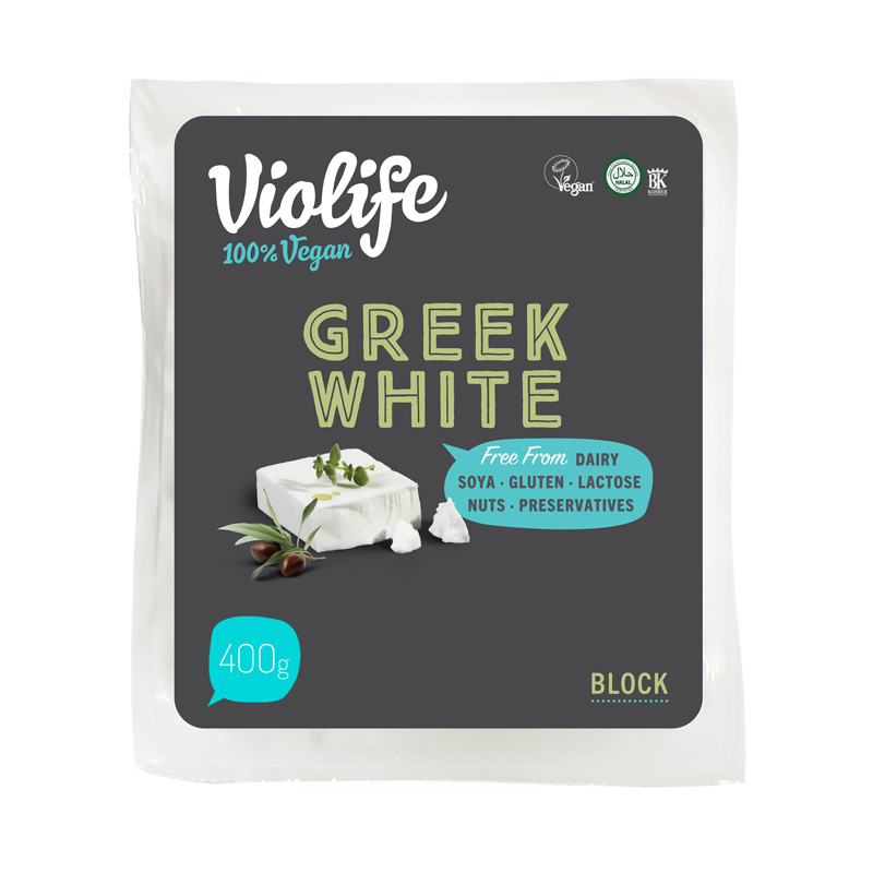 Greek white block vegan 400g