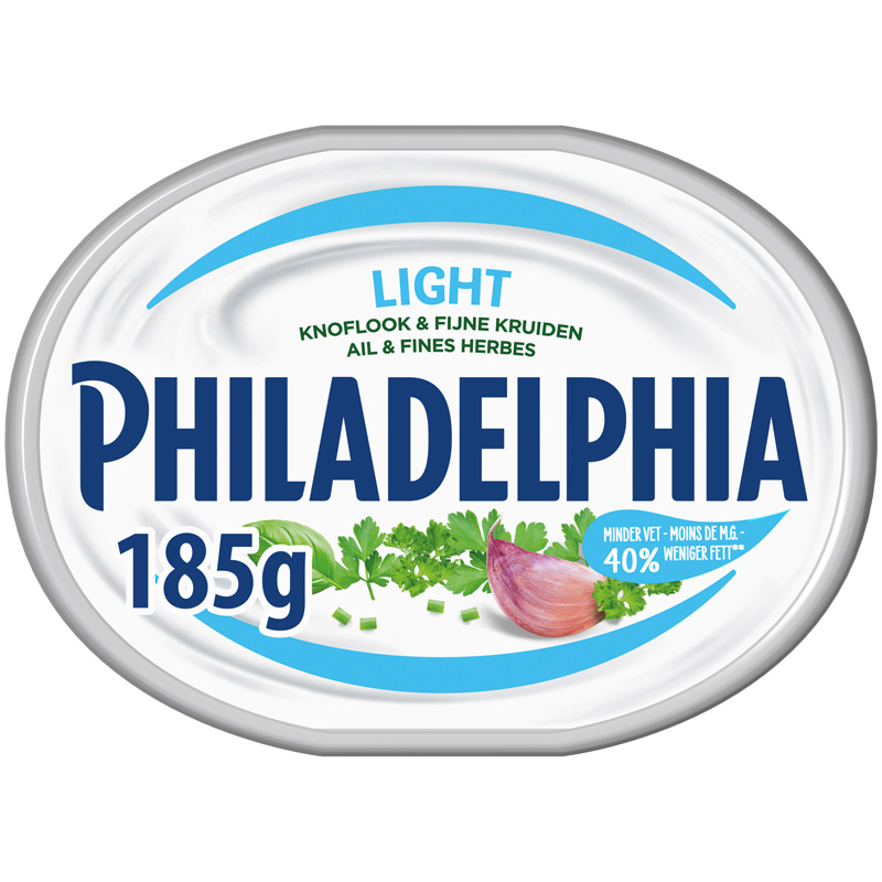 Philadelphia light look & fijne kruiden 185g