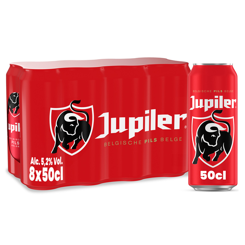 Jupiler pils 5,2% blik 50cl
