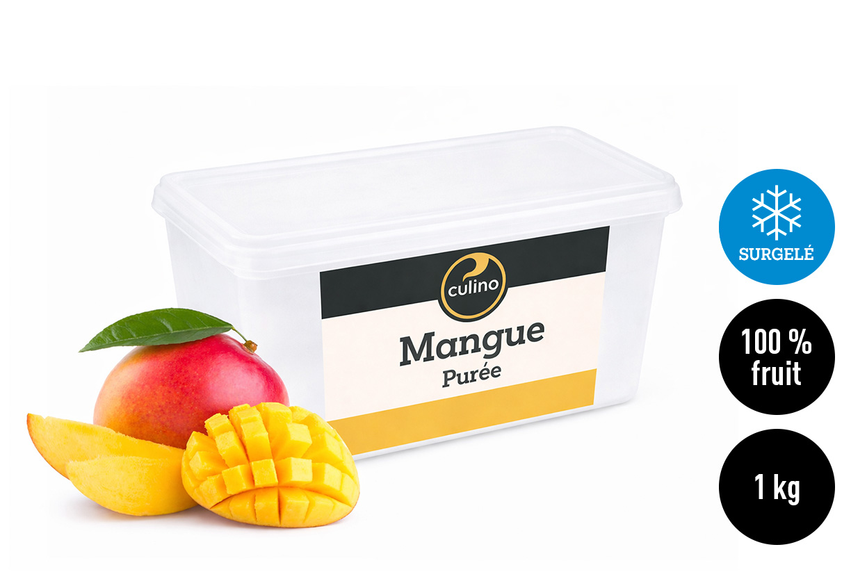Purée de mangue 100% fruit 1kg