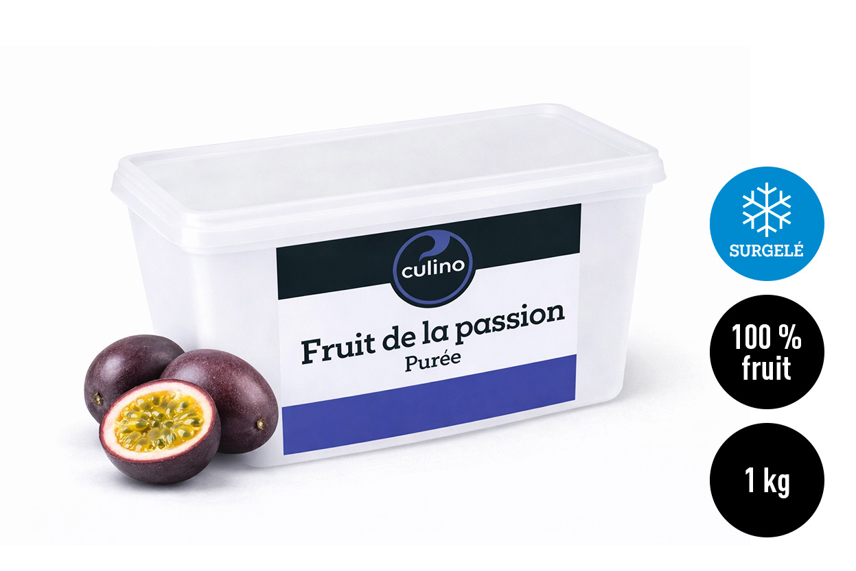 Purée de fruit de la passion 100% fruit 1kg