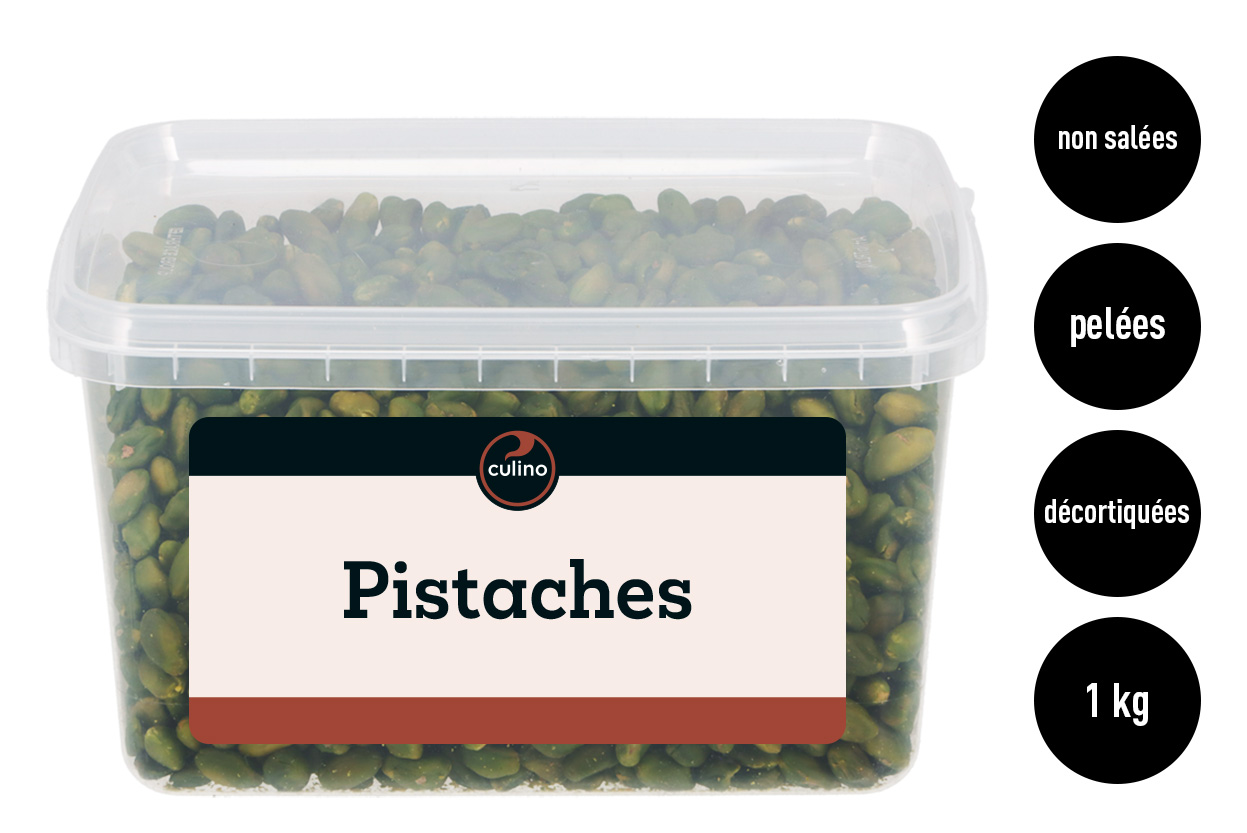 Pistaches décortiquées & mondées 1kg