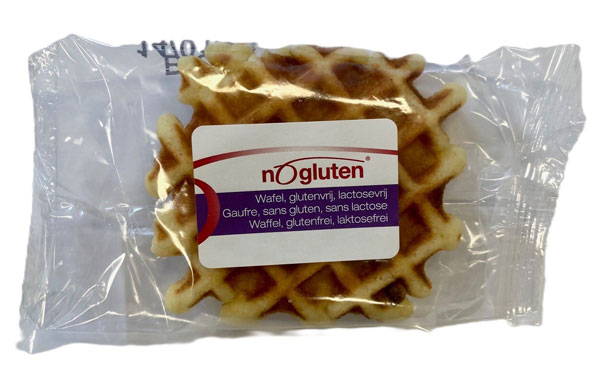 Wafel gluten-/lactosevrij ind.BIO 30gx40